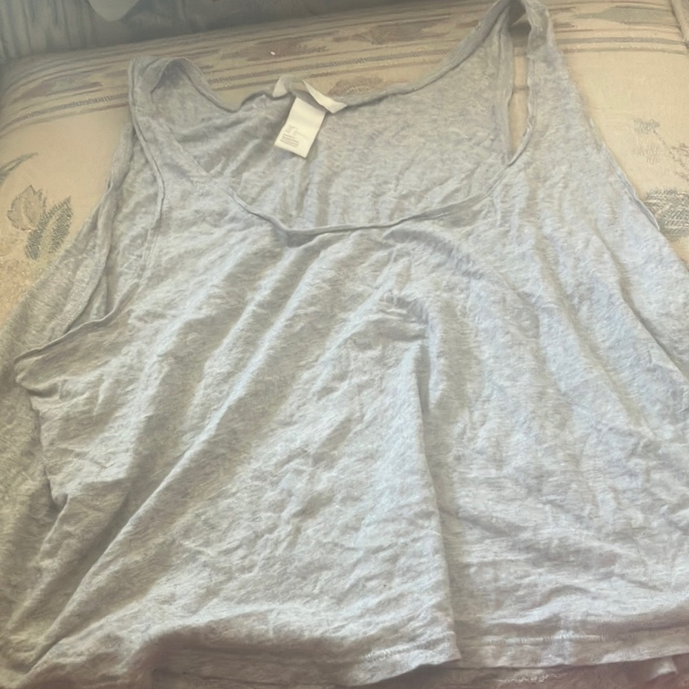 FINAL MARKDOWN H&M Gray Sleeveless Women's muscle Top large